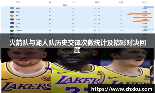 火箭队与湖人队历史交锋次数统计及精彩对决回顾
